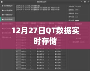 12月27日QT数据实时存储概览