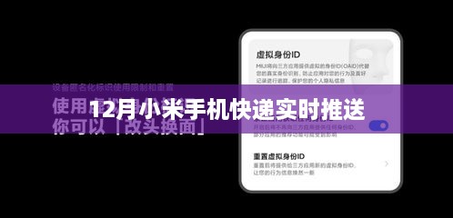 小米快递实时追踪，12月动态尽在掌握