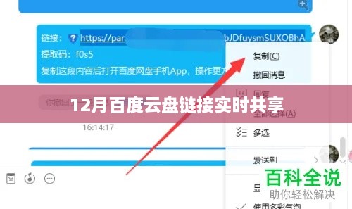 12月百度云盘链接实时共享，资源一网打尽