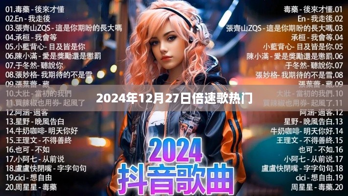 倍速歌风潮来袭，2024年热门歌曲盘点