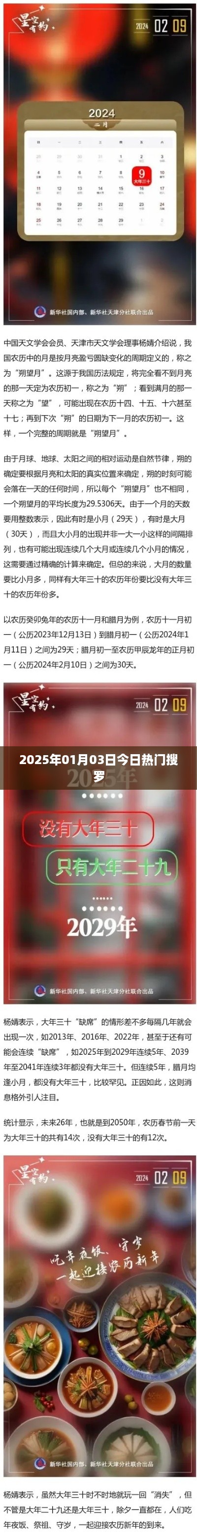 『一周热点速递，2025年1月热门事件搜罗』