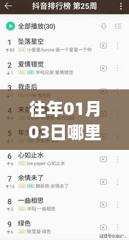 「往年元旦后抖音热门曲目搜索指南」