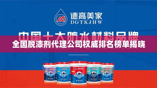 全国脱漆剂代理公司权威排名榜单揭晓